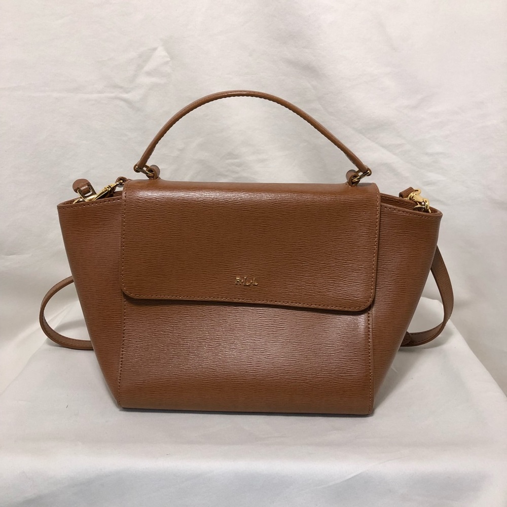 Ralph Lauren Newbury Barclay Leather Crossbody